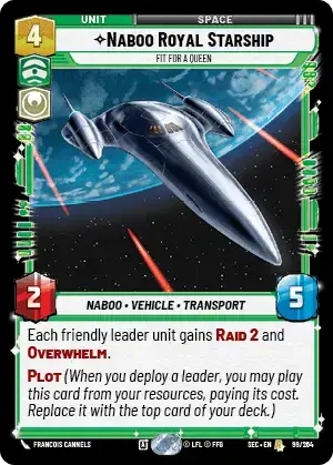 Naboo Royal Starship, Fit For A Queen