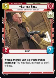 Luthen Rael, Don't you want to fight for real?