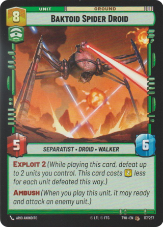 Baktoid Spider Droid