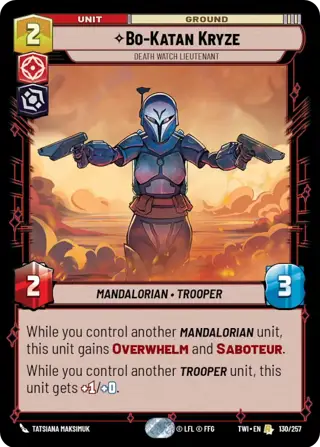 Bo-Katan Kryze, Death Watch Lieutenant