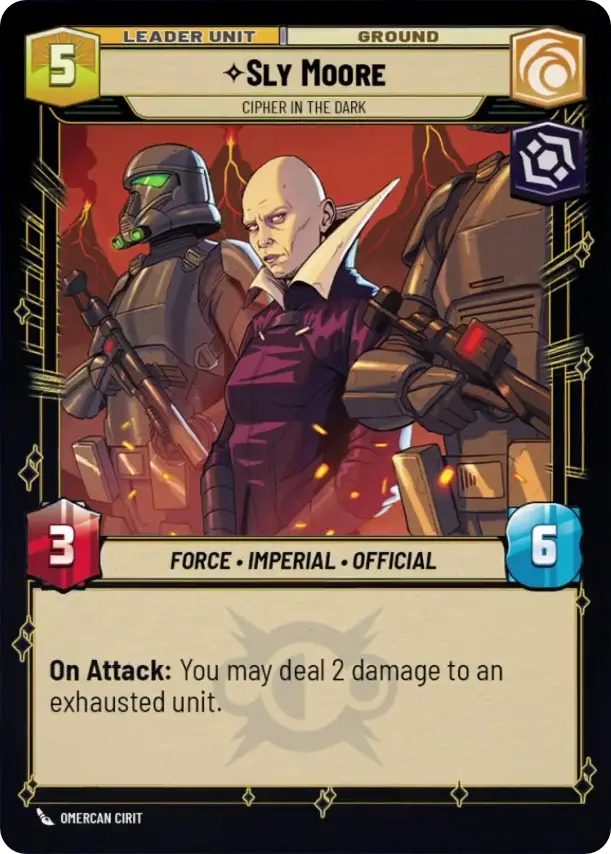Sly Moore, Cipher in the Dark