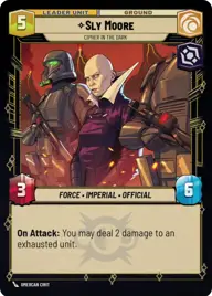 Sly Moore, Cipher in the Dark