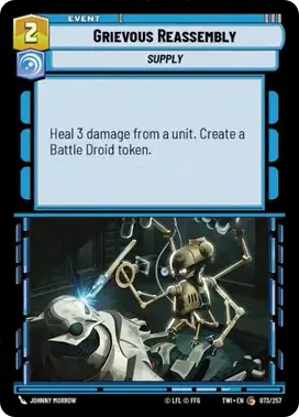 Grievous Reassembly