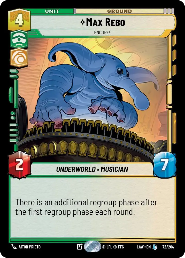 Max Rebo, Encore!