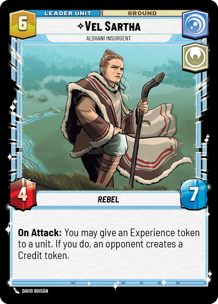 Vel Sartha, Aldhani Insurgent