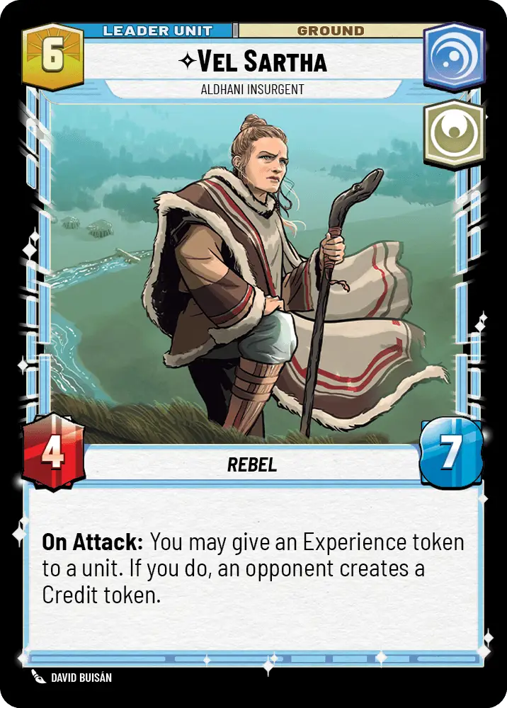 Vel Sartha, Aldhani Insurgent