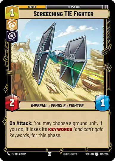Screeching Tie Fighter