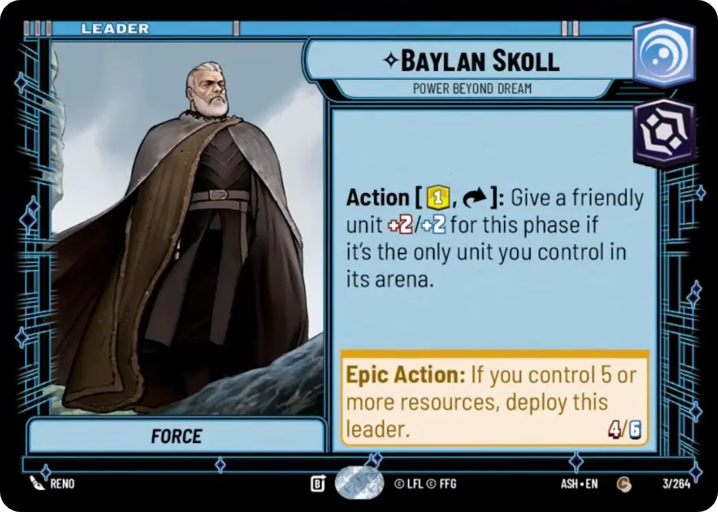 Baylan Skoll, Power Beyond Dream