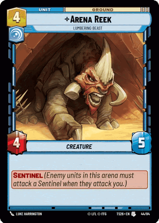 Arena Reek, Lumbering Beast