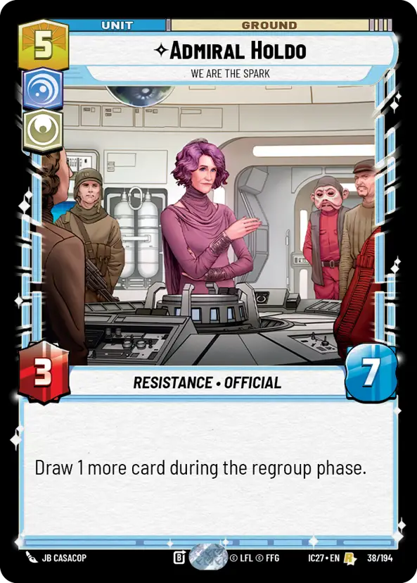 Admiral Holdo, We Are The Spark