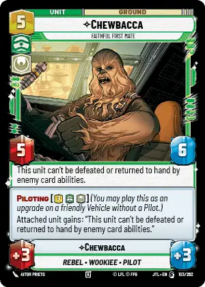 Chewbacca, Faithful First Mate