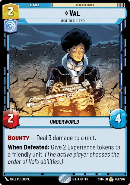 Val, Loyal to the End
