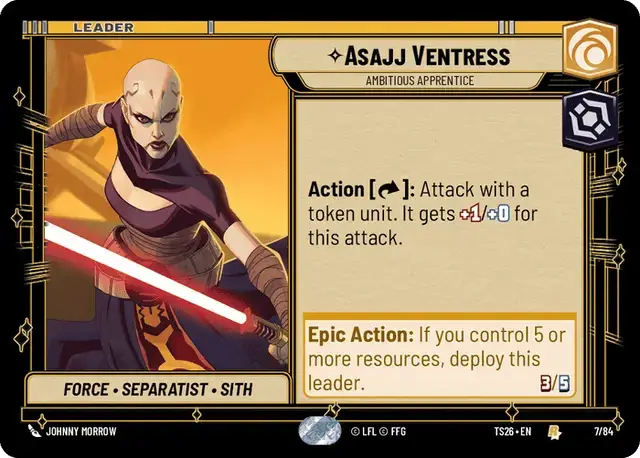 Asajj Ventress, Ambitious Apprentice