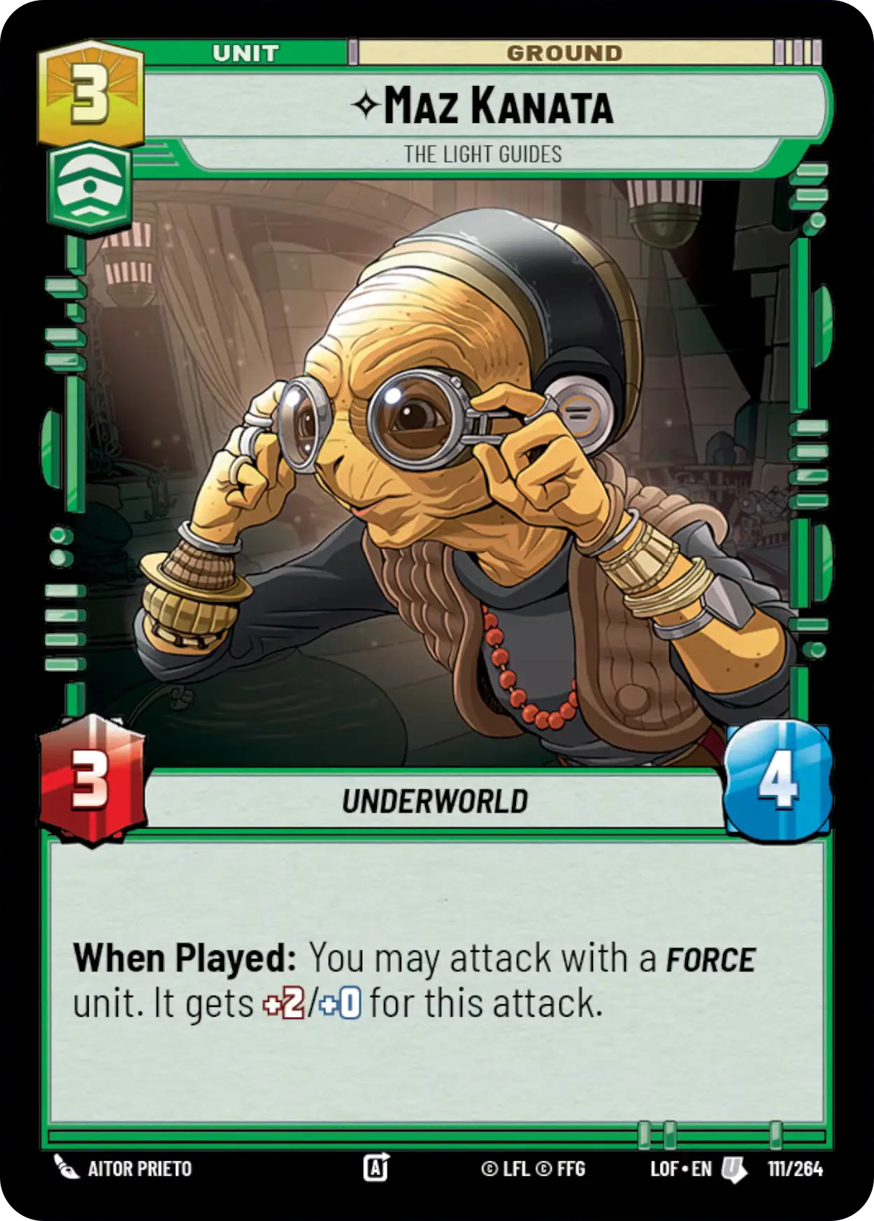 Maz Kanata, The Light Guides