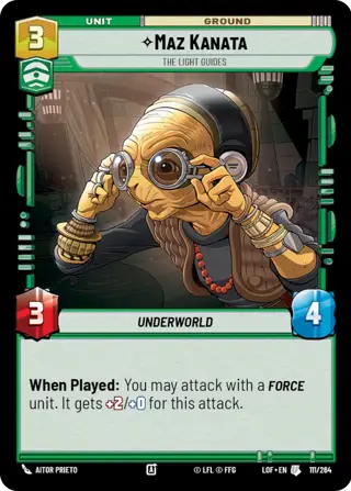 Maz Kanata, The Light Guides