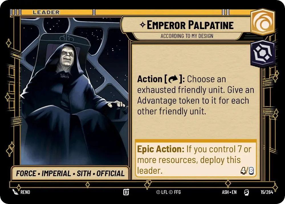 Emperor Palpatine, According To My Design