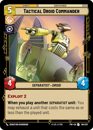 Tactical Droid Commander