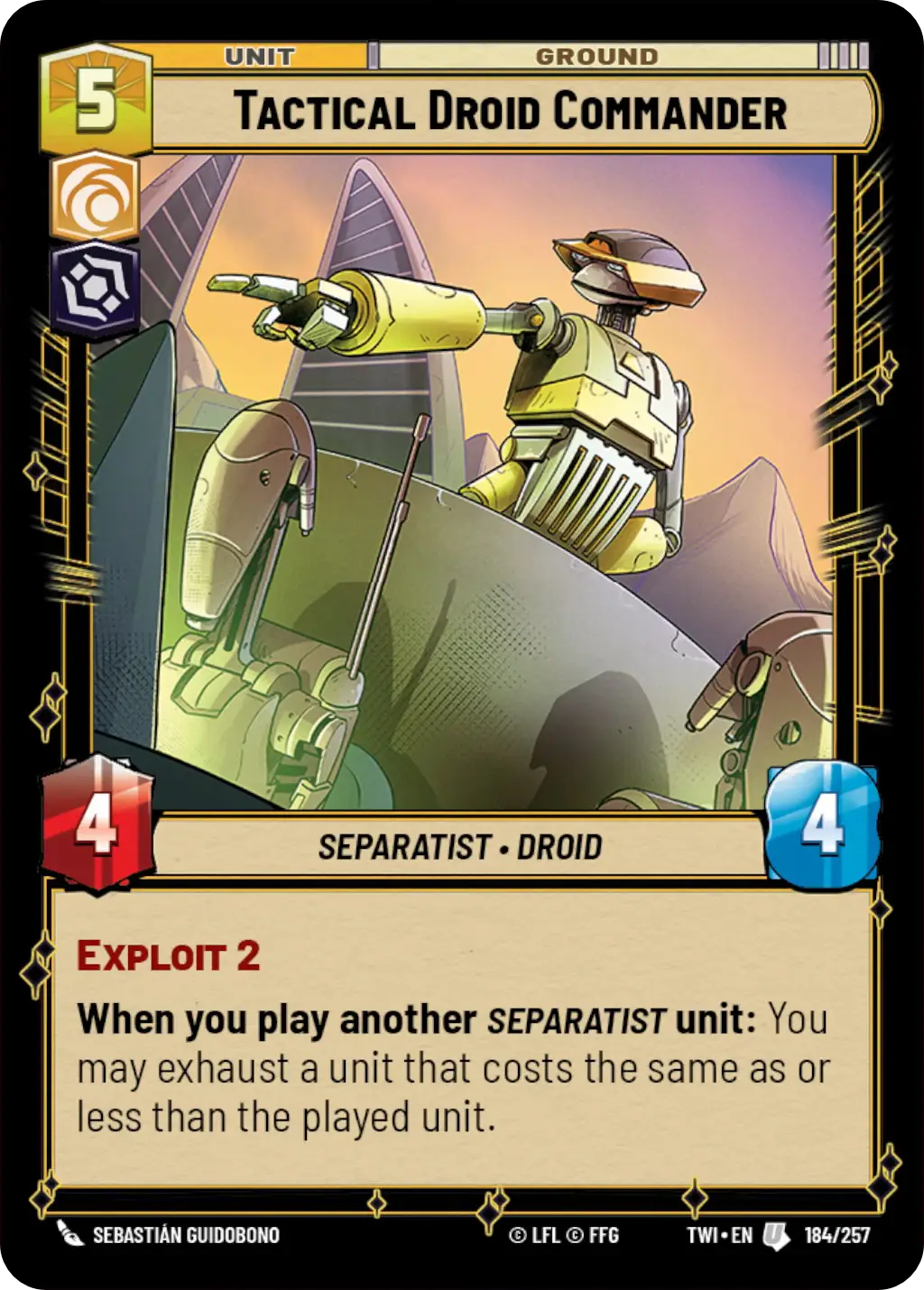 Tactical Droid Commander