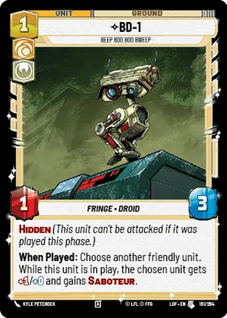 BD 1, Bee Boo Boo Bweep