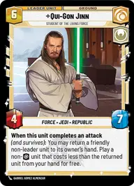 Qui-Gon Jinn, Student of the Living Force