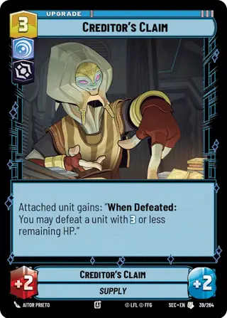 Creditor's Claim