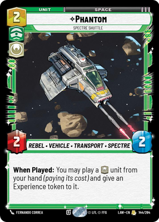 Phantom, Spectre Shuttle