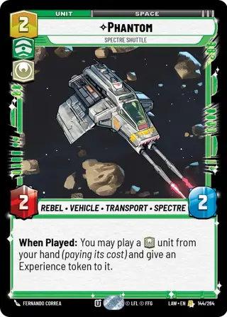 Phantom, Spectre Shuttle