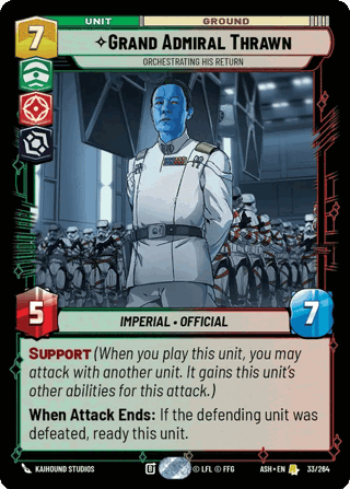 Grand Admiral Thrawn, Orchestrating His Return