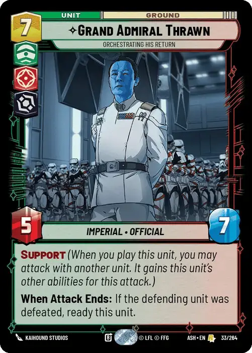 Grand Admiral Thrawn, Orchestrating His Return