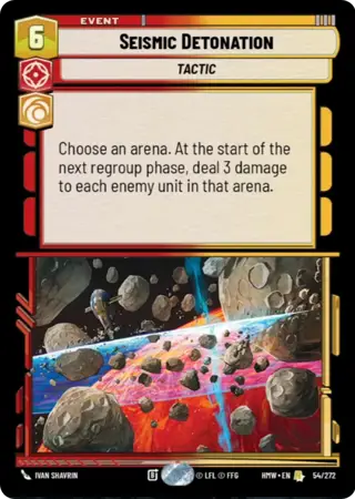 Seismic Detonation