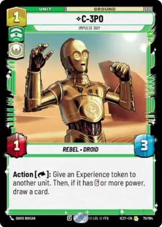 C-3Po, Impulse Buy