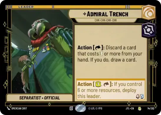 Admiral Trench, CHK-CHK-CHK-CHK