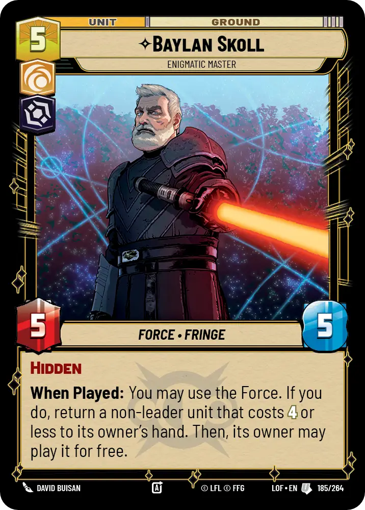 Baylan Skoll, Enigmatic Master