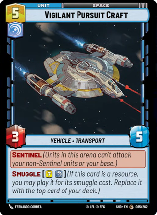 Vigilant Pursuit Craft