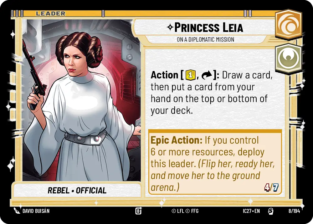 Princess Leia, On A Diplomatic Mission