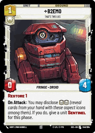 B2emo, That's Two Lies