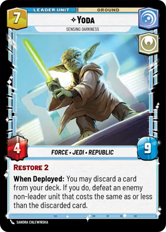 Yoda, Sensing Darkness