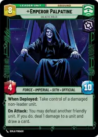 Emperor Palpatine, Galactic Ruler
