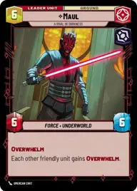 Maul, A rival in darkness