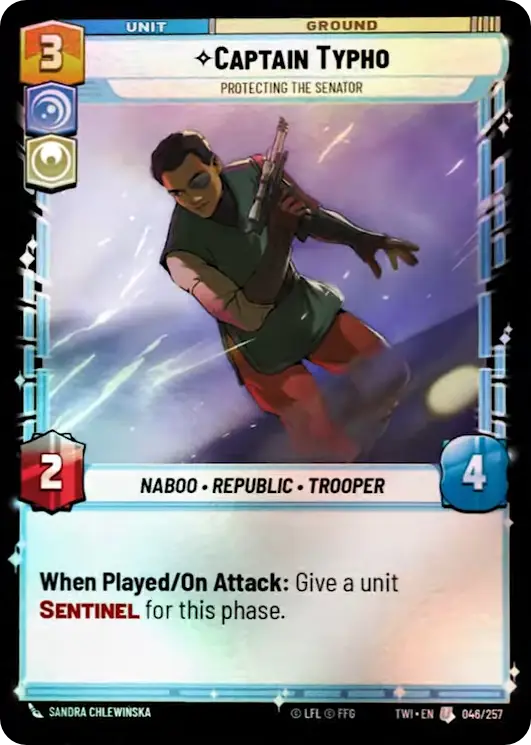 Captain Typho, Protecting the Senator