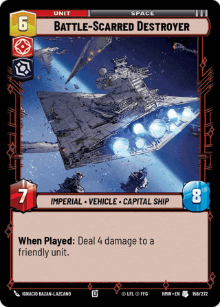 Battle-Scarred Destroyer