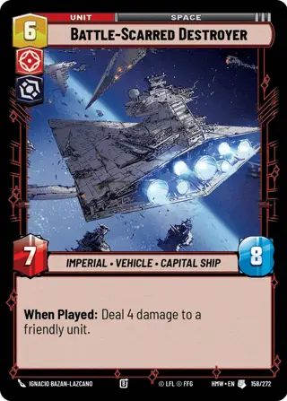 Battle-Scarred Destroyer