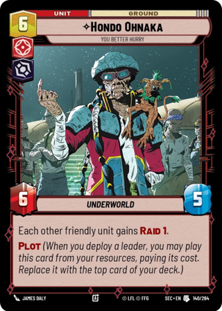 Hondo Ohnaka, You Better Hurry