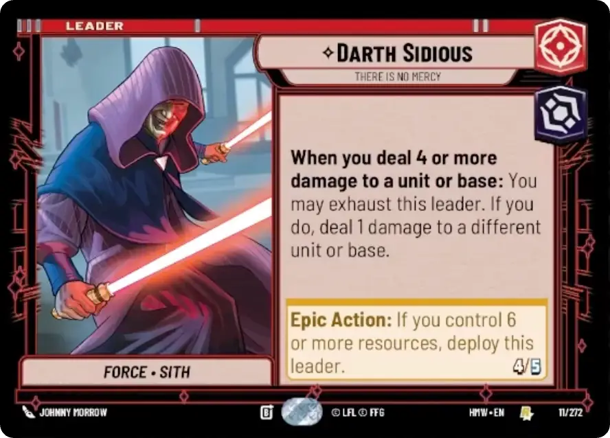 Darth Sidious, There Is No Mercy