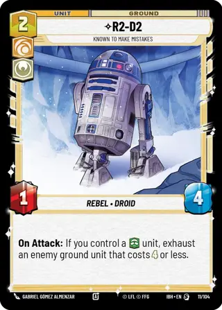 R2-D2, Known To Make Mistakes