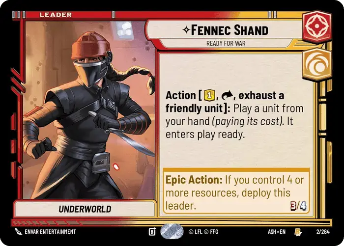 Fennec Shand, Ready For War