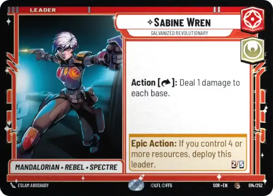Sabine Wren, Galvanized Revolutionary