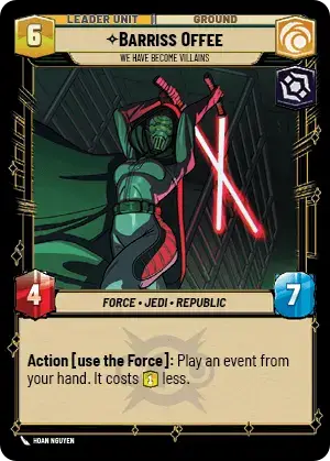 Barriss Offee, We have become villains