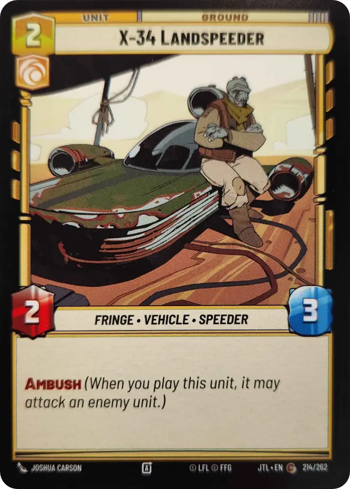X-34 Landspeeder