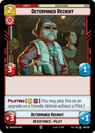 Determined Recruit